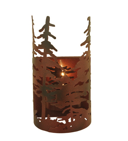 5.5" Wide Tall Pines Wall Sconce