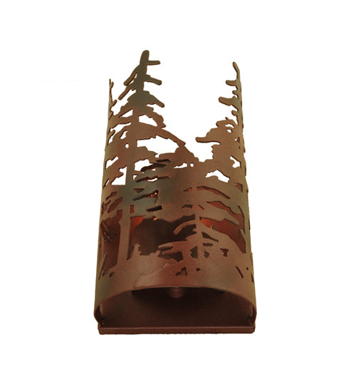 5.5" Wide Tall Pines Wall Sconce