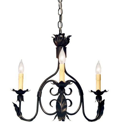 22" Wide Elyce 3 Light Chandelier