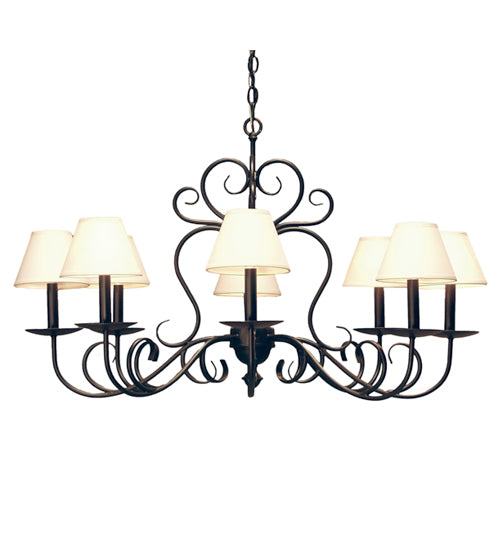 36" Wide Corrina 8 Light Chandelier