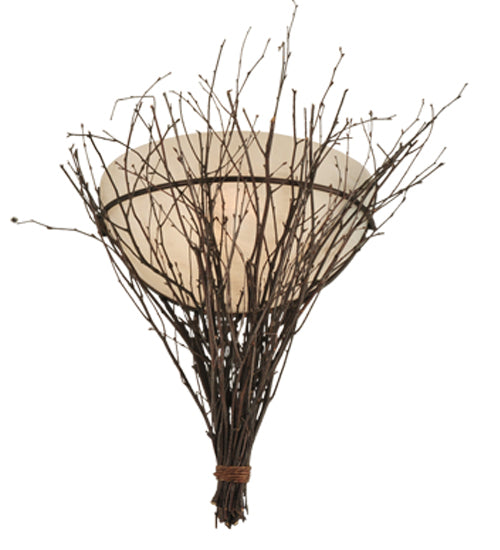 20" Wide Twigs Wall Sconce