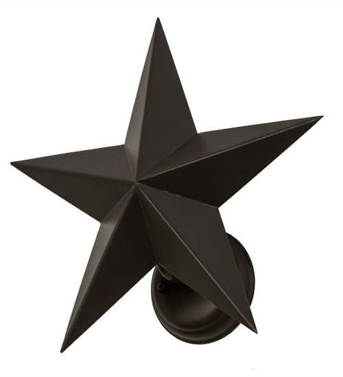 15" Wide Texas Star Wall Sconce