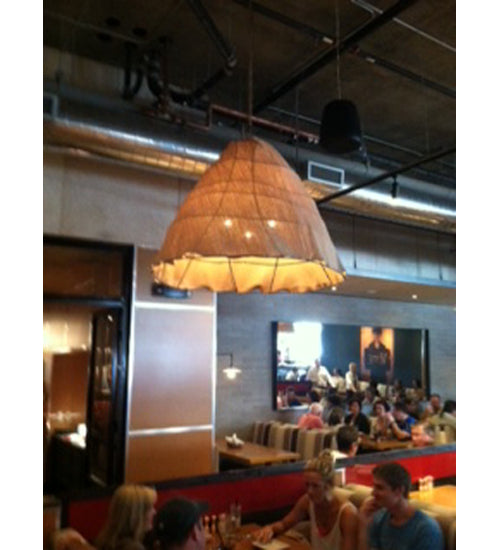 48"W Rustic Chic Pendant