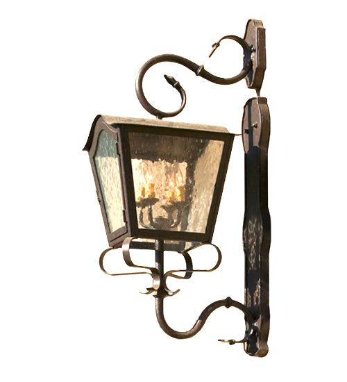 12"W Christian Wall Lantern