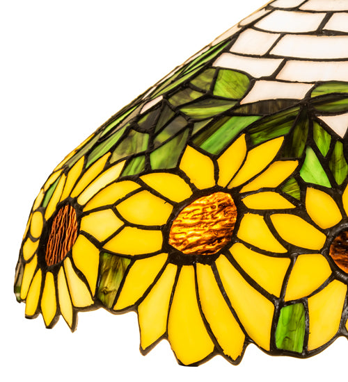 16" Wide Wild Sunflower Shade