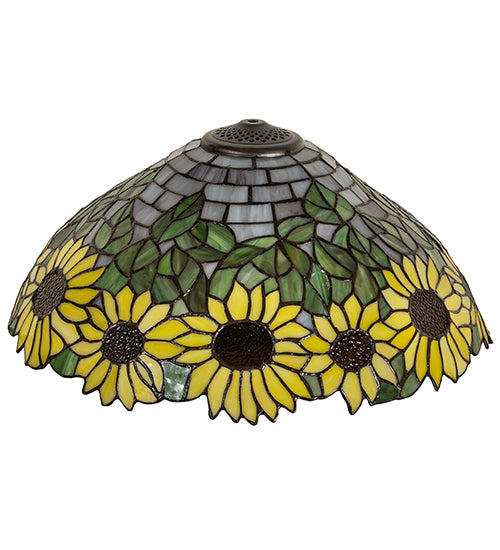 18" Wide Wild Sunflower Shade