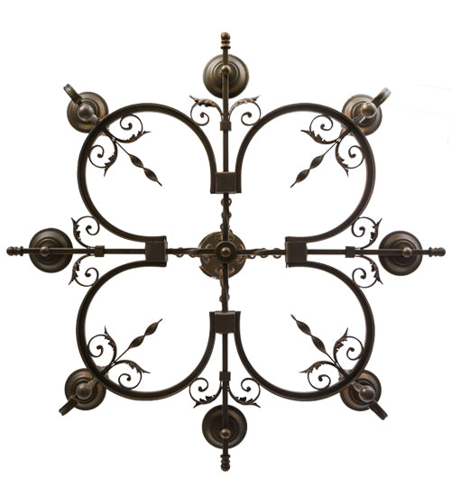 42"W Andorra 8 Lt Chandelier