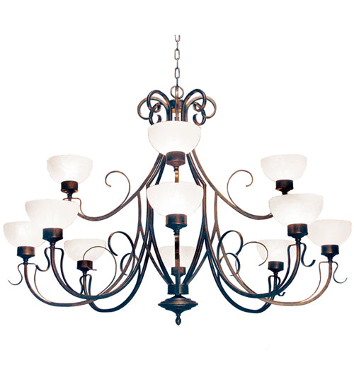 60" Wide Mirasol Chandelier