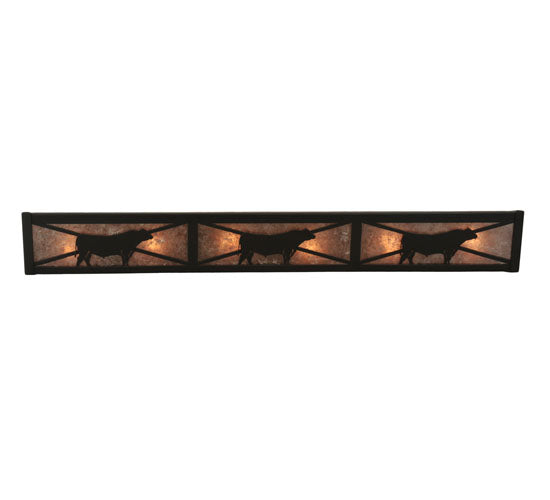 36"W Steer Vanity Light