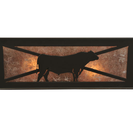 36"W Steer Vanity Light