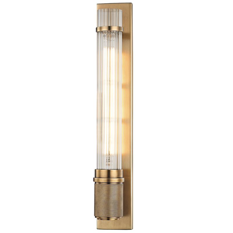 Shaw Wall Sconce - Aged Brass