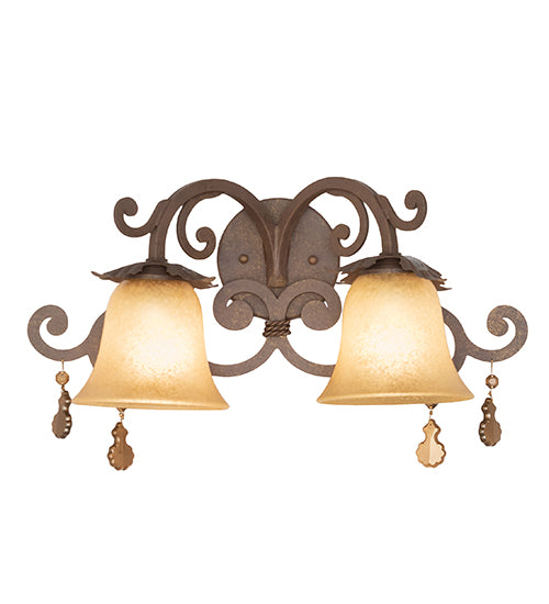 20" Wide Christiana 2 Light Wall Sconce