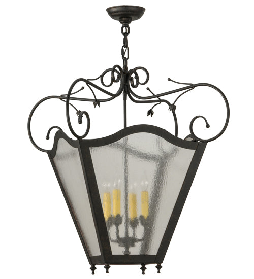 20" Square Terena 4 Light Pendant