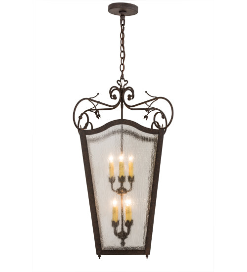 20"Sq Tessa 8 Light Pendant