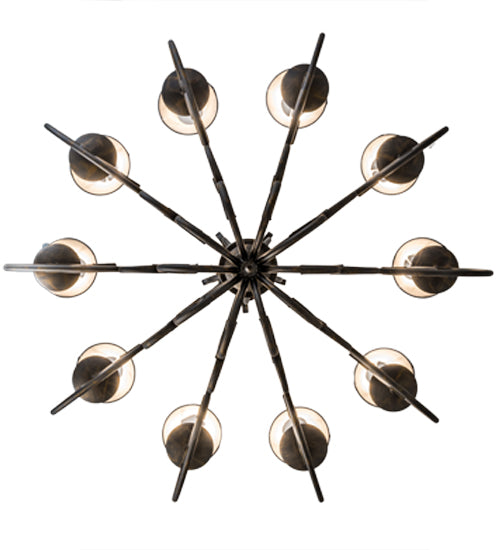 42"W Phillipe 10 Lt Chandelier