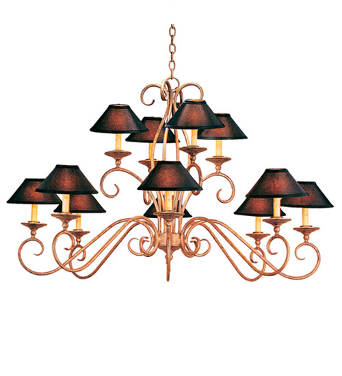 48" Wide Quinton 12 Light Chandelier