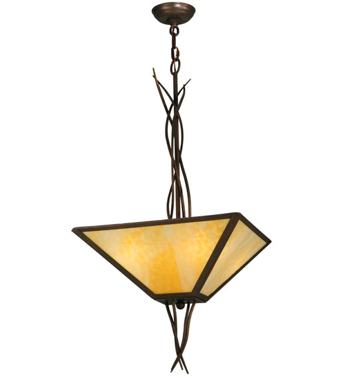 18"Sq Anala Inverted Pendant