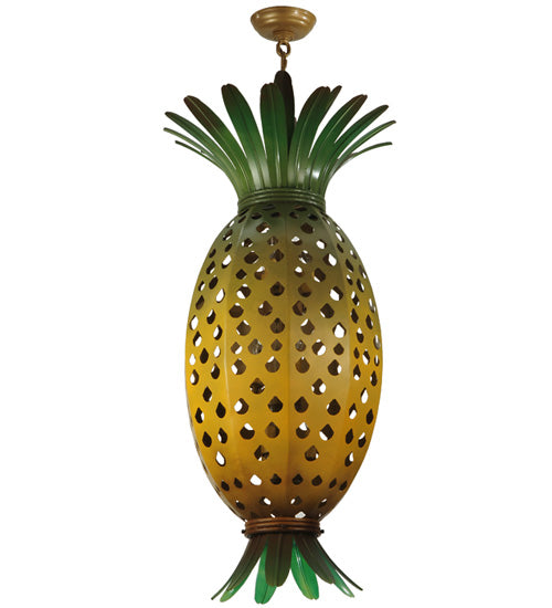 15"W Welcome Pineapple Pendant