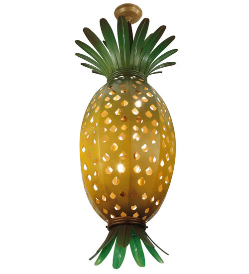 15"W Welcome Pineapple Pendant