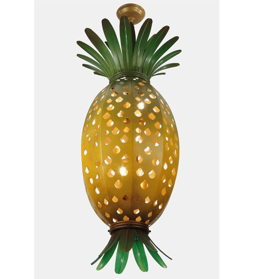 15"W Welcome Pineapple Pendant