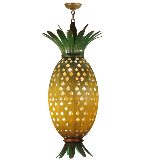 15"W Welcome Pineapple Pendant