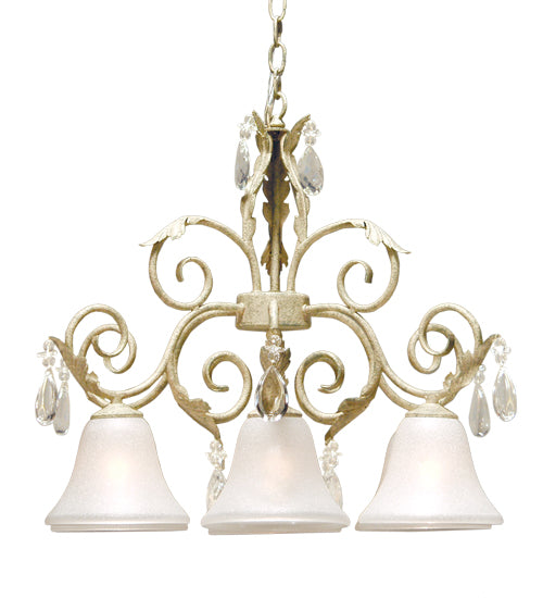 24" Wide Cherise 6 Light Chandelier