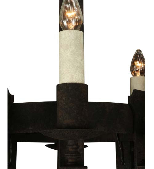 26" Wide Aragon 8 Light Chandelier