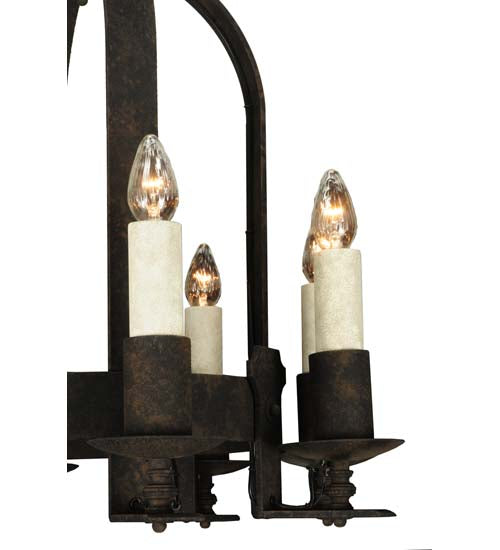 26" Wide Aragon 8 Light Chandelier