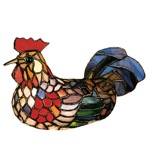 6.5" High Rooster Accent Lamp