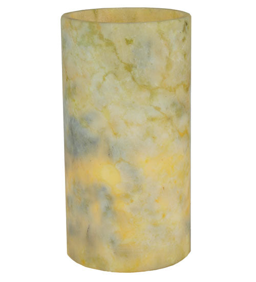 3.4"W Cylindre Light Green Jadestone Shade