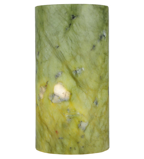 3.5"W Cylindre Green Jadestone Shade