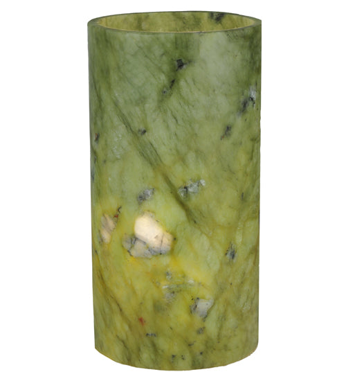 3.5"W Cylindre Green Jadestone Shade