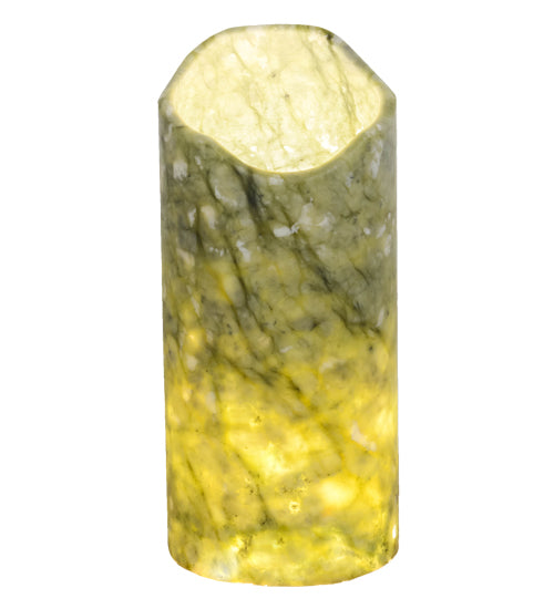 3.5"W Cylindre Green Jadestone Shade