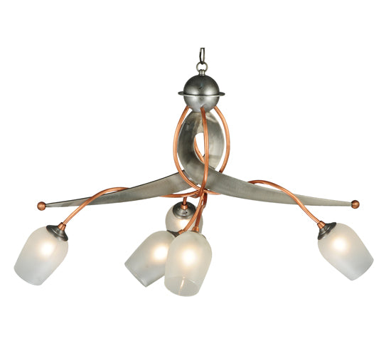 30"L Ballerina 5 Lt Chandelier