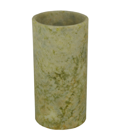 4"W Cylindre Light Green Jadestone Shade