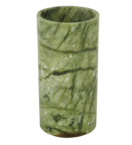 4"W Cylindre Green Jadestone Shade