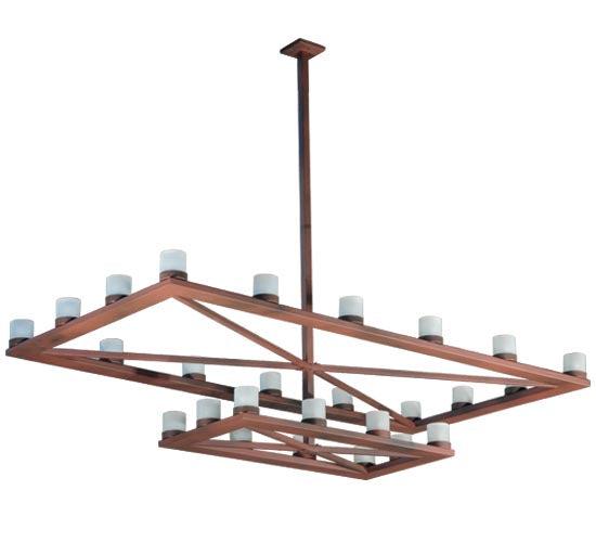 96.5"L Stratum 2 Tier Chandelier