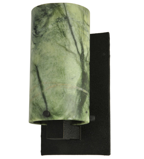 4.5"W Cilindro Jadestone Wall Sconce