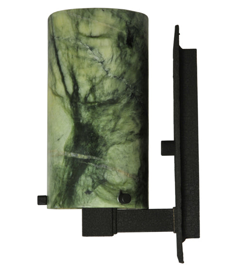 4.5"W Cilindro Jadestone Wall Sconce