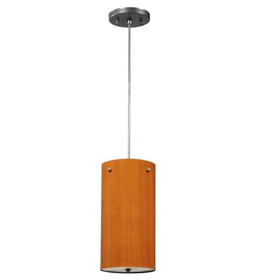 6"W Cilindro Faux Cherry Pendant