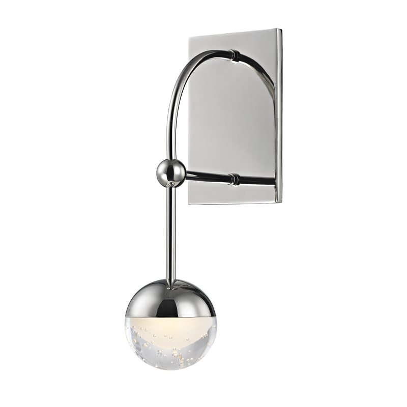 Boca Wall Sconce - Polished Nickel