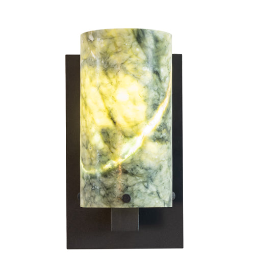 4.5"W Cilindro Jadestone Wall Sconce