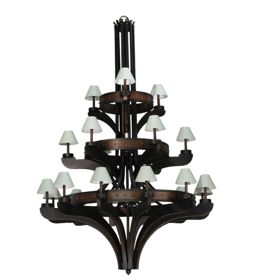 62"W Castilla 3 Tier Chandelier