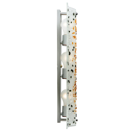 12"W Metro Fusion Ice Age Wall Sconce