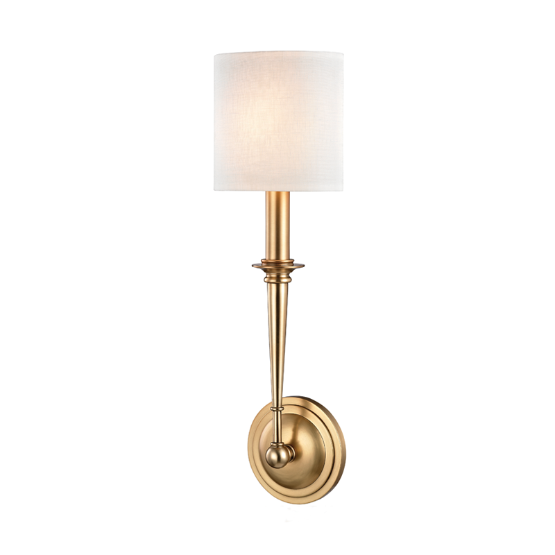 Lourdes Wall Sconce 18" - Aged Brass