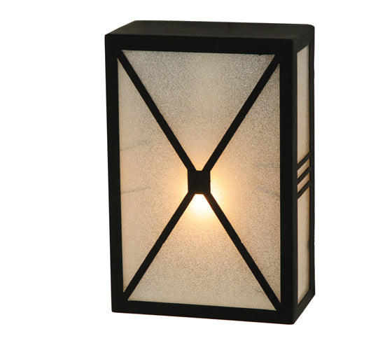 8" Wide Whitewing Wall Sconce