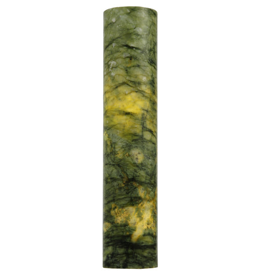 3.4"W Cylindre Green Jadestone Shade