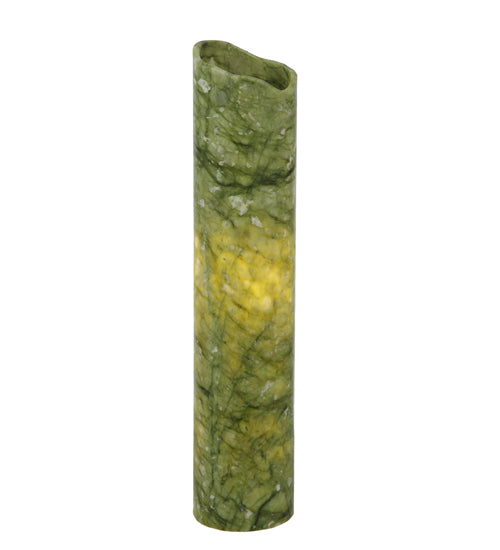 3.4"W Cylindre Green Jadestone Shade