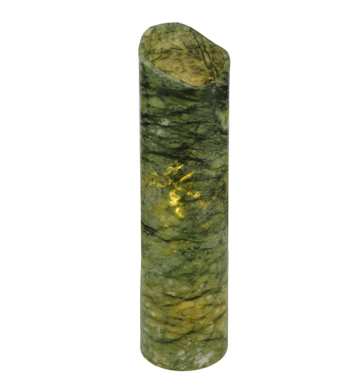 4"W Cylindre Green Jadestone Shade