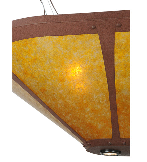 50" Long Sutter Oblong Inverted Pendant